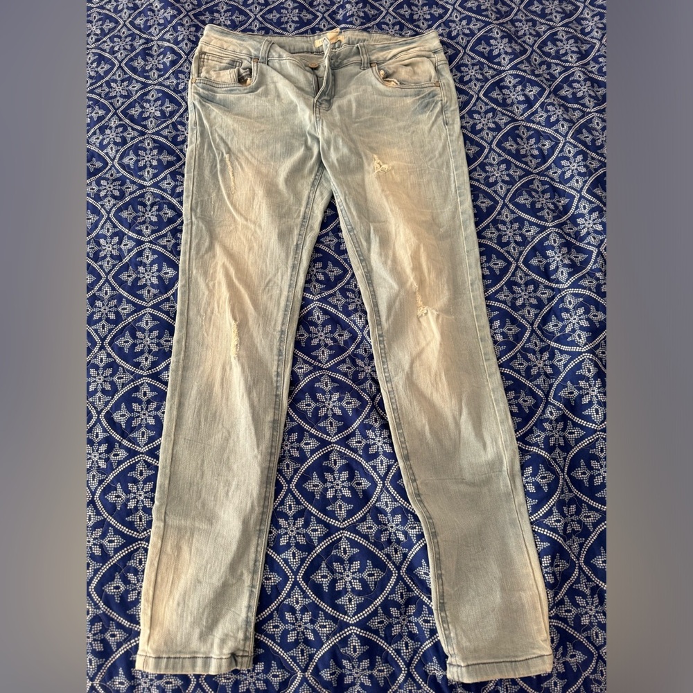 TWO PAIRS of skinny jeans!